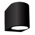 IIIux Lámpara LED para Sobreponer para Muro ML-7409.N, Exteriores, 7W, Base GU10, Negro, para Casa - No Incluye Foco  1