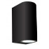 Illux Lámpara LED para Pared ML-7410.N, Exteriores, 14W, Base GU10, Negro, para Casa  - No Incluye Foco  1
