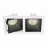 Illux Lámpara LED para Techo Empotrable TL-2922.BN, Interiores, 18W, Base GU5.3, Blanco/Negro, para Casa/Centros Comerciales  3