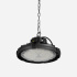 Illux Lámpara UFO LED Colgante de Campana, Interiores, Luz de Día, 100W, 12.500 Lúmenes, Negro, para Iluminación Industrial  1