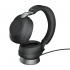 Jabra Audífonos con Micrófono Evolve2 85 Link380a MS Stereo, Bluetooth, Inalámbrico/Alámbrico, 1.2 Metros, 3.5mm/USB A, Negro - incluye Base  4