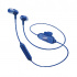 JBL Audífonos Intrauriculares con Micrófono E25BT, Inalámbrico, Bluetooth, USB, Azul  1