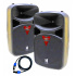 Kapton Kit Bafle Amplificado Harden 15, Bluetooth, 150W RMS, 300W PMPO, Negro, 2 Piezas  1