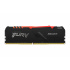 Kit Memoria RAM Kingston FURY Beast RGB DDR4, 3200MHz, 64GB (4 x 16GB), Non-ECC, CL16, XMP  3