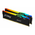 Kit Memoria RAM Kingston FURY Beast RGB DDR5, 6000MHz, 64GB (2 x 32GB), On-Die ECC, CL36, XMP/EXPO  1