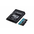 Memoria Flash Kingston Canvas Go! Plus, 256GB MicroSDXC UHS-I Clase 10, con Adaptador  2