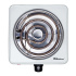 Koblenz Parrilla Eléctrica PEKM-1000, 1 Quemador Espiral, 1000W, Blanco  2