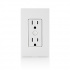 Leviton Tomacorriente Inteligente D215R-1BW, 2 Enchufes, 120V, 15A, Blanco  1