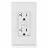 Leviton Tomacorriente GFTR2-W, 2 Enchufes, 125V, 20A, Blanco  1