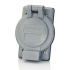 Leviton Tapa de Protección para Enchufes Exteriores WP1-G, Gris  1