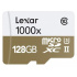 Memoria Flash Lexar Professional, 128GB, MicroSDXC UHS-II Clase 10, con Adaptador  1