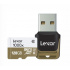 Memoria Flash Lexar Professional, 128GB, MicroSDXC UHS-II Clase 10, con Adaptador  2