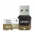 Memoria Flash Lexar 1000x, 64GB, MicroSDXC UHS-II Clase 10, con Adaptador  2