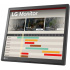 LG Monitor 17BR30T-B LED Touchscreen 17'', USB, Negro  4