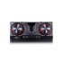 LG CJ45 Mini Componente, Bluetooth, 720W PMPO, USB 2.0, Karaoke, Negro/Rojo  1
