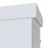 LinkedPro Gabinete de Metal para Exteriores, 63.1 x 60.8cm, 9U, Blanco  6