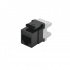 LinkedPRO Jack de Red Cat5e, RJ-45, Negro  1