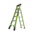 Escalera de Tijera Little Giant Ladder Systems King Kombo, Fibra de Vidrio, 1.8 Metros, hasta 170Kg  1