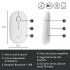 Mouse Logitech Óptico Pebble M350, Inalámbrico, Bluetooth, 1000DPI, Blanco  8