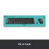 Kit de Teclado y Mouse Logitech MK220, Inalámbrico, USB, Negro (Español)  1