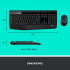 Kit de Teclado y Mouse Logitech MK345, Inalámbrico, USB, Negro (Español)  8