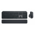 Kit de Teclado y Mouse Logitech MX Keys Combo for Business Gen 2, RF Inalámbrico + Bluetooth, Grafito (Español)  1