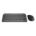 Kit de Teclado y Mouse Logitech MX Keys, Inalámbrico, Bluetooth, Grafito (Español)  2