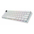 Teclado Gamer Logitech PRO X 60 RGB 60%, Teclado Mecánico, Switch GX Brown, Inalámbrico, Blanco (Inglés)  4