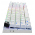 Teclado Gamer Logitech PRO X 60 RGB 60%, Teclado Mecánico, Switch GX Brown, Inalámbrico, Blanco (Inglés)  5