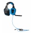 Logitech Audífonos Gamer G430  7.1, Alámbrico, Negro/Azul  9