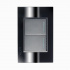 Lucek Placa con Apagador BP02-CEN, 2 Interruptores, 127 - 250V, 16A, Cristal Espejo Negro  1