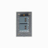 Lucek Placa con Apagador BP02-KH, 2 Interruptores, 127 - 250V, 16A, Hueso Mate  3