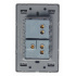 Lucek Placa con Apagador BP02/3-M/P, 2 Interruptores, 127 - 250V, 16A, Plata  2