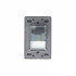 Lucek Placa Plana con Dimmer BP04-M/P, 250V, 15A, Plata  2