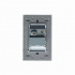 Lucek Tomacorriente BP05-CEN, 1 Enchufe + 2x USB-A, 110 - 250V, 15A, Espejo Negro  3