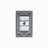 Lucek Placa de Pared BP18-M/P, 1 Puerto Coaxial, Plata  2