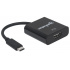 Manhattan Adaptador USB-C 3.1 Macho - HDMI Hembra, Negro  2