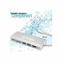 Manhattan Hub USB 3.1 Macho - 2x USB A, 1x UBS C, 1x HDMI Hembra, 40000 Mbit/s, Plata  6