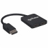 Manhattan Divisor de Video DisplayPort Macho - 2x HDMI Hembra, Negro  2