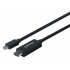 Manhattan Cable Mini DisplayPort 1.2 Macho - HDMI Macho, 4K, 60Hz, 1.8 Metro, Negro  1