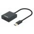 Manhattan Adaptador USB 3.0 Macho - HDMI Hembra, Negro  1