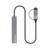 Manhattan Hub USB C/A - 4x USB A 3.2, Gris  4