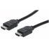 Manhattan Cable HDMI de Alta Velocidad, HDMI Macho - HDMI Macho, 4K, 30Hz, 3D, 3 Metros, Negro  1