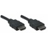 Manhattan Cable HDMI de Alta Velocidad, HDMI Macho - HDMI Macho, 1080p, 3D, 7.5 Metros, Negro  3