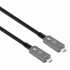 Manhattan Cable USB C Macho - USB C Macho, 10 Metros, Gris/Negro  2