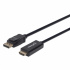 Manhattan Cable DisplayPort Macho - HDMI Macho, 4K Ultra HD, 60Hz, 1.8 Metros, Negro  1
