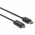 Manhattan Cable DisplayPort Macho - HDMI Macho, 4K Ultra HD, 60Hz, 1.8 Metros, Negro  2