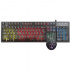 Kit Gamer de Teclado y Mouse Marvo Scorpion KM409 RGB, Alámbrico, USB, Negro (Inglés)  2