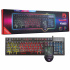 Kit Gamer de Teclado y Mouse Marvo Scorpion KM409 RGB, Alámbrico, USB, Negro (Inglés)  1