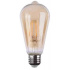 Maxxi Foco Vintage LED Edison, Luz Cálida, Base E27, 8W, 820 Lúmenes, Ámbar, Transparente  1